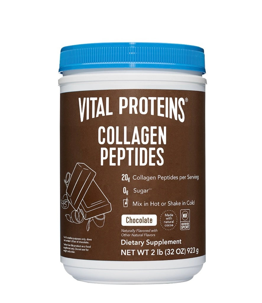 Vital Proteins Collagen Peptides Chocolate Powder, 18g Protein, 32.5 OZ.